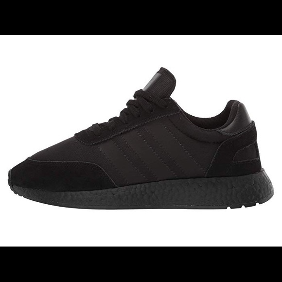 NEW Men’s Adidas I-5923 Boost Triple Black Shoes - Picture 5 of 8